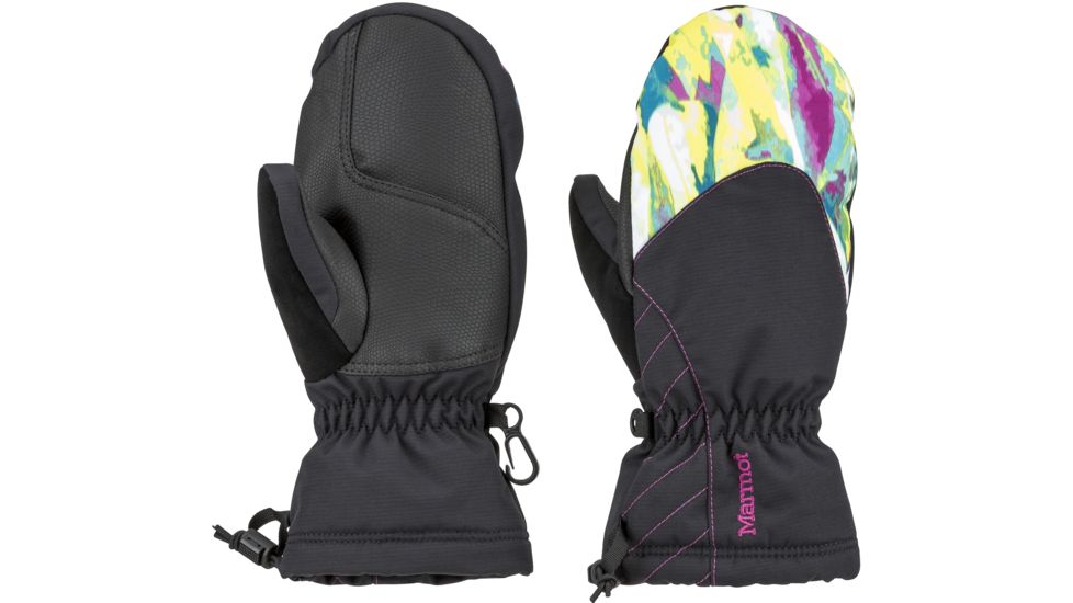 Marmot Glade Mitts - Girl's-Purple Orchid Wisteria-Large