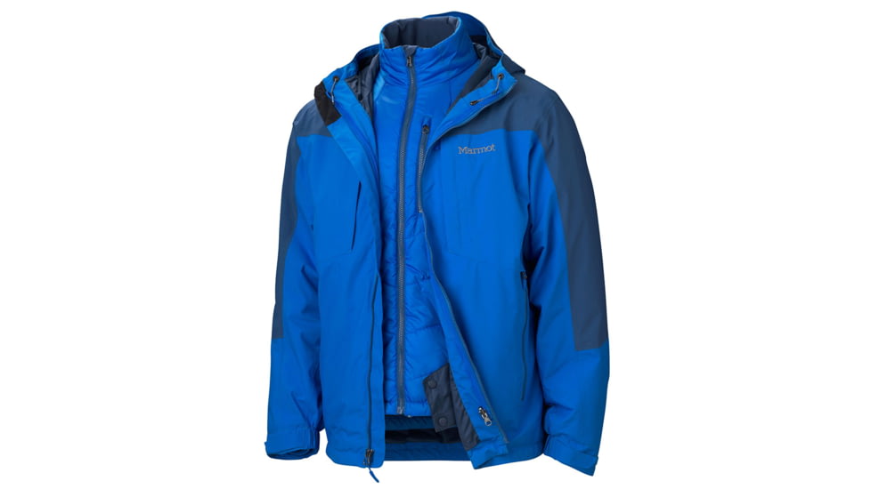 Marmot Gorge Component Jacket - Men's-Peak Blue/Dark Sapphire-Small