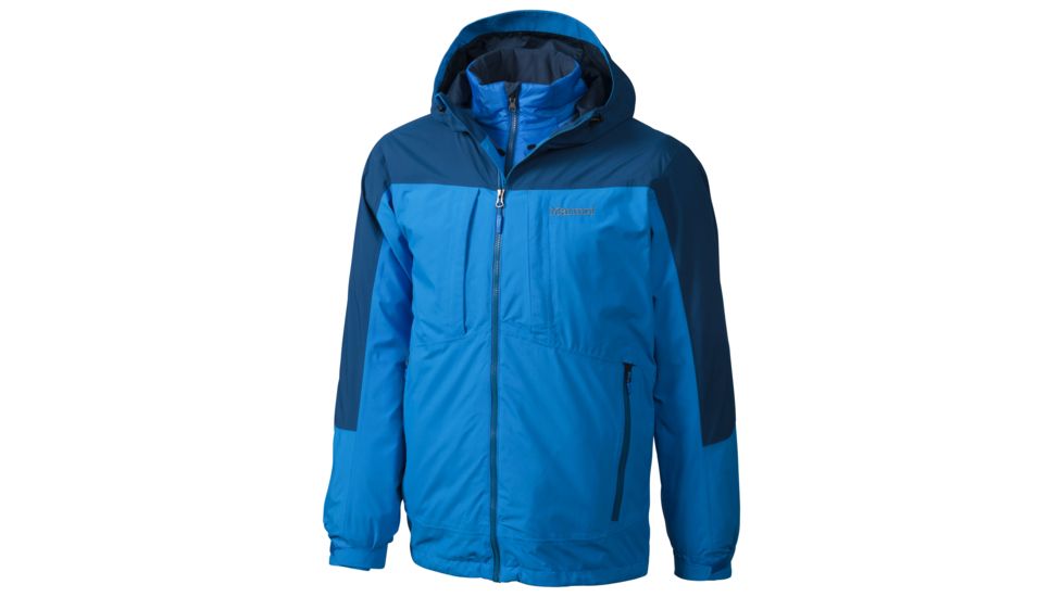 Marmot Gorge Component Jacket - Mens-Cobalt Blue/Blue Night-Medium