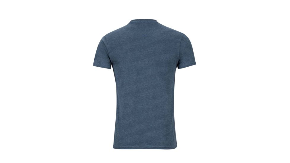 Marmot Greenery Short Sleeve T-Shirt - Mens, Navy Heather, Extra Large 42410-8550-XL