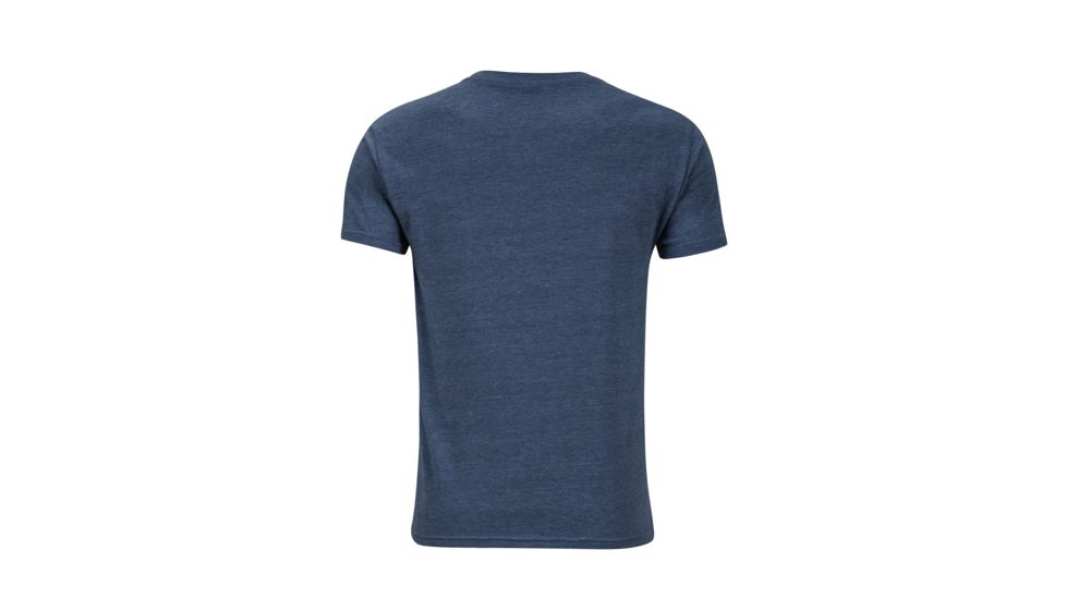 Marmot Greenery Short Sleeve Tee - Mens, Navy Heather, 2XL, 44860-8550 - XXL