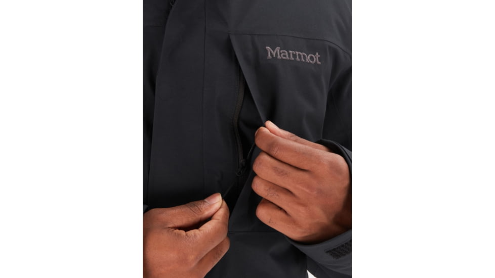 Marmot Greenpoint GORE-TEX Featherless Jacket - Mens, Black, Small, M13173-001-S