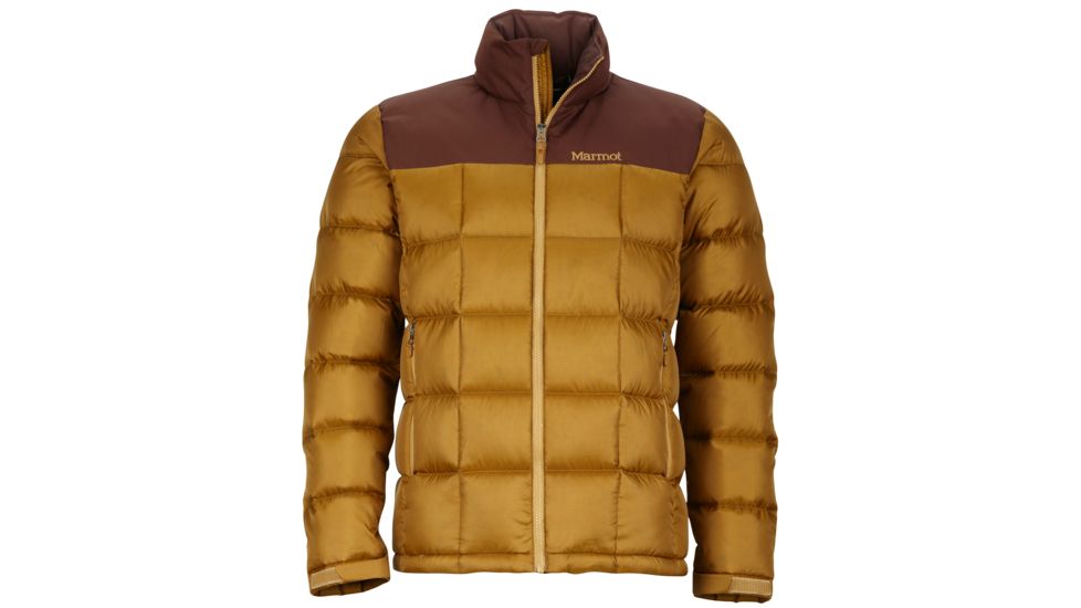 Marmot Greenridge Jacket - Men's-Golden Bronze/Marsala Brown-Small
