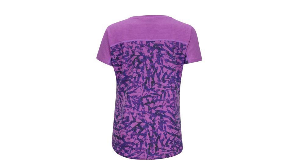 Marmot Greer Short Sleeve T-Shirt - Womens, Bright Violet Tangle, L 48240-8875-L