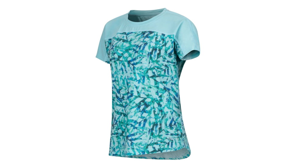 Marmot Greer Short Sleeve T-Shirt - Womens, Blue Shale Tangle, Extra Small 48240-8876-XS