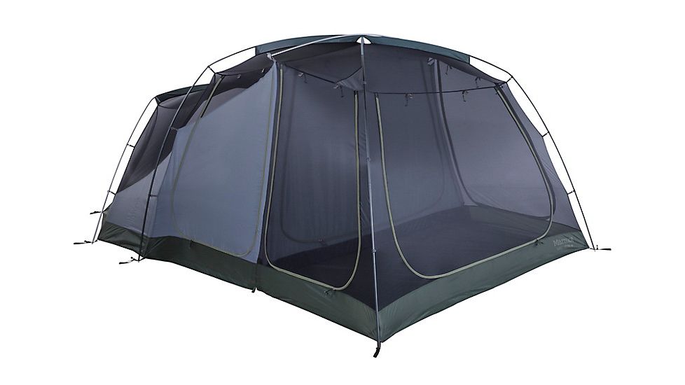 Marmot Guest House 4-Person Tent, Crocodile, One Size, 39100-4764-ONE