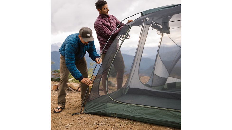 Marmot Guest House 4-Person Tent, Crocodile, One Size, 39100-4764-ONE