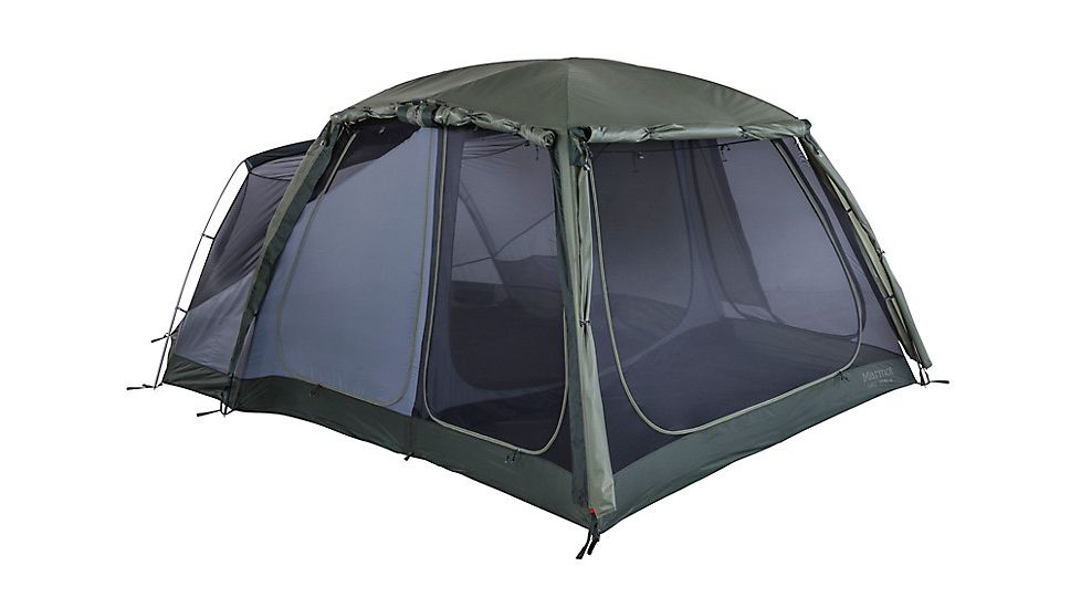 Marmot Guest House 6-Person Tent, Crocodile, One Size, 39110-4764-ONE