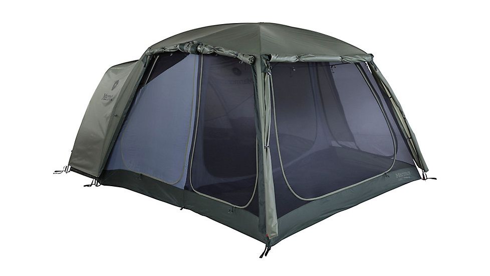 Marmot Guest House 6-Person Tent, Crocodile, One Size, 39110-4764-ONE