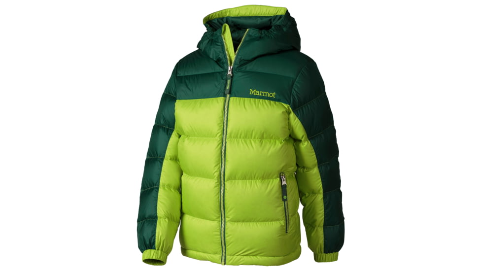 Marmot Guides Down Hoody - Boys-Vermouth/Deep Forest-Large