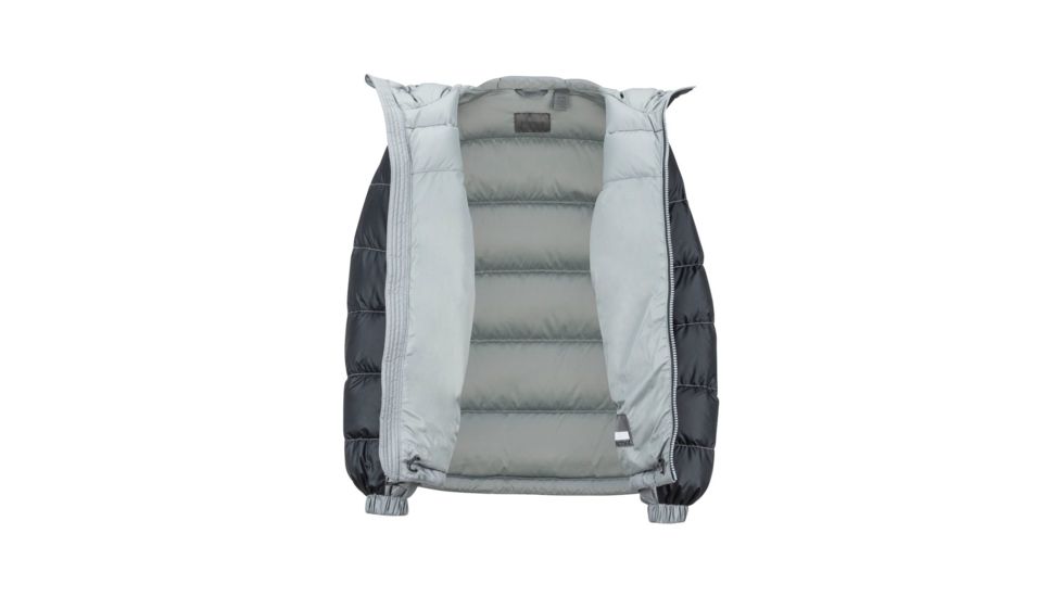 Marmot Guides Down Hoody - Boys, Grey Storm/Dark Steel, Small, 73700-1819-S