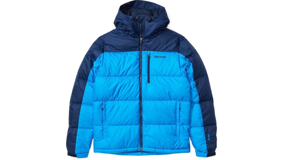 Marmot Guides Down Hoody - Men's, Clear Blue/Arctic Navy, Large, 73060-3717-L