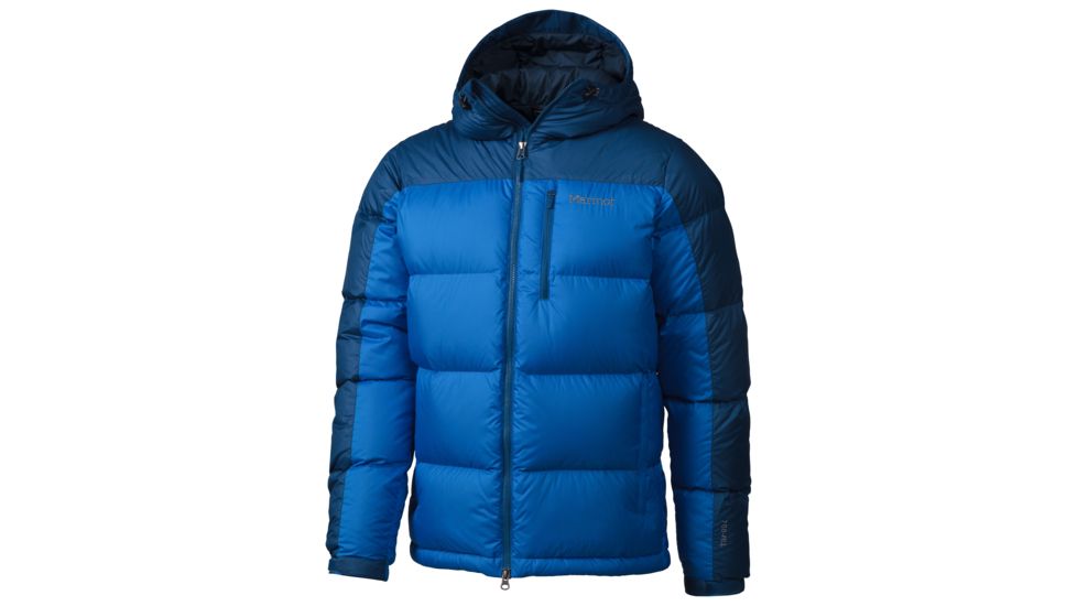 Marmot Guides Down Hoody - Men's, Cobalt Blue/Blue Night, Large