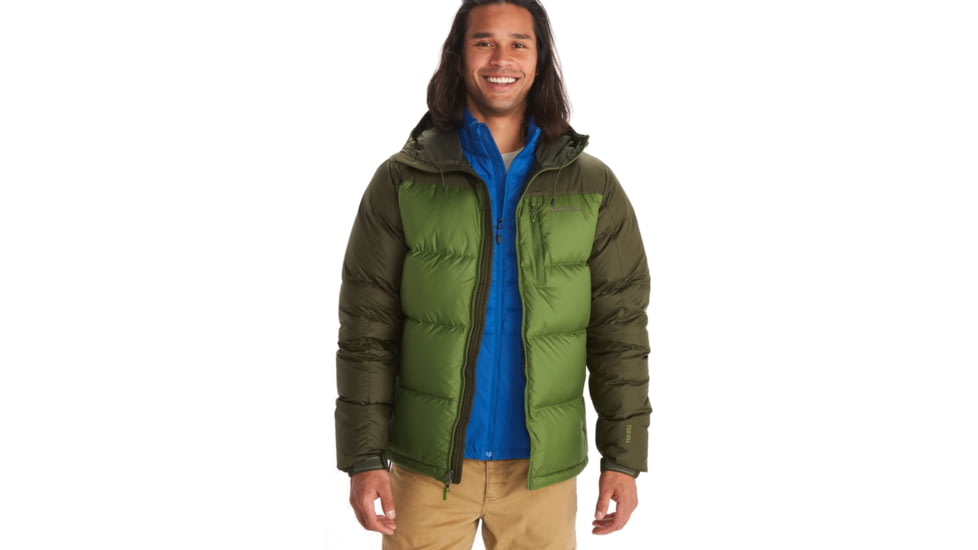 Marmot Guides Down Hoody - Men's, Foliage/Nori, Small, 73060-20735-S