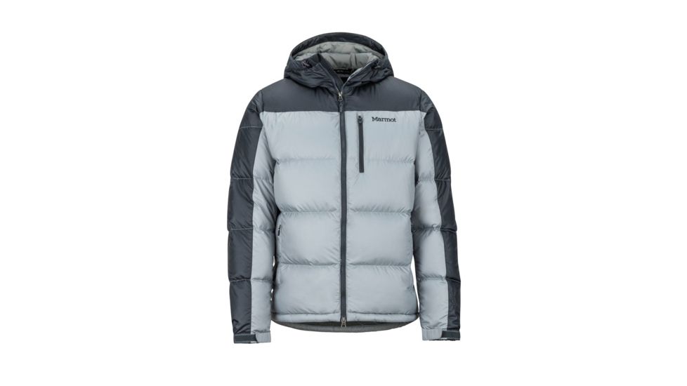 Marmot Guides Down Hoody - Men's, Grey Storm/Dark Steel, Small, 73060-1819-S