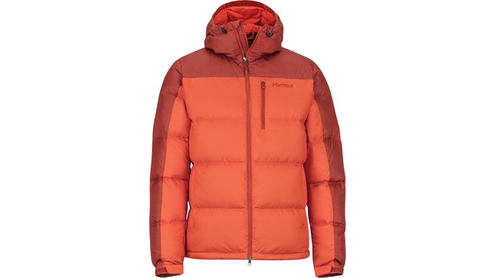 Marmot Guides Down Hoody - Men's, Orange Haze/Dark Rust, 2XL, 73060-9318-XXL