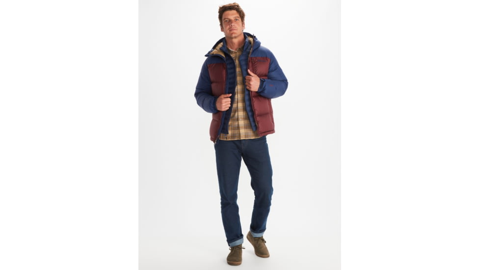 Marmot Guides Down Hoody - Mens, Port Royal/Arctic Navy, 3XT, 23080-20700-3XT
