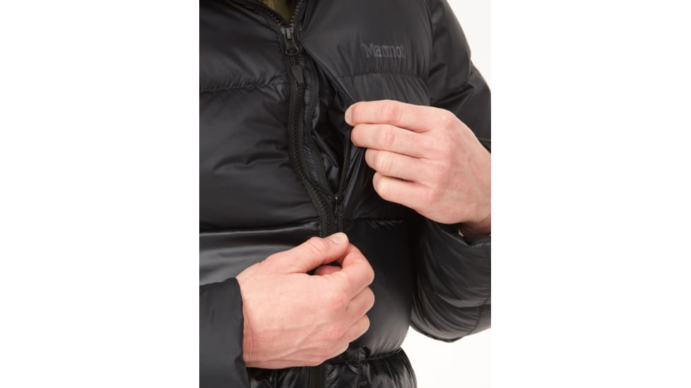 Marmot Guides Down Hoody - Mens, Tall, 2XL, Black, M14810-001-2XT