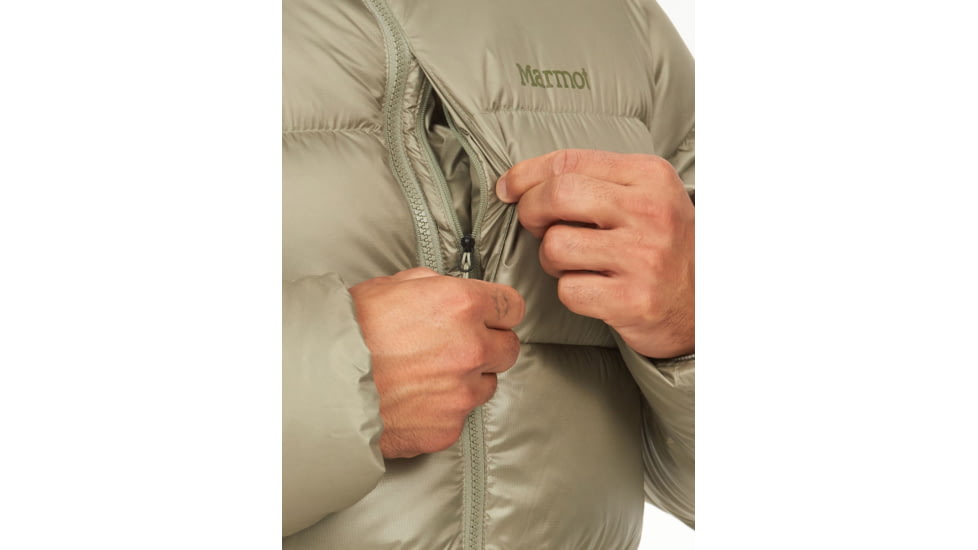 Marmot Guides Down Hoody - Mens, Tall, 2XL, Vetiver, M14810-21543-2XT