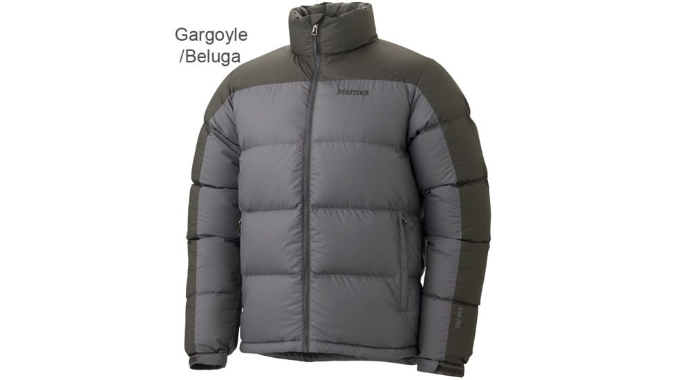 Marmot Guides Down Sweater - Gargoyle/Beluga XL