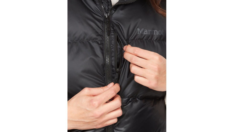 Marmot Guides Down Vest - Womens, Black, Medium, M14839-001-M