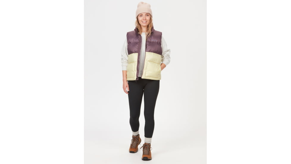 Marmot Guides Down Vest - Womens, Hazy Purple/Wheat, Extra Large, M14839-22494-XL