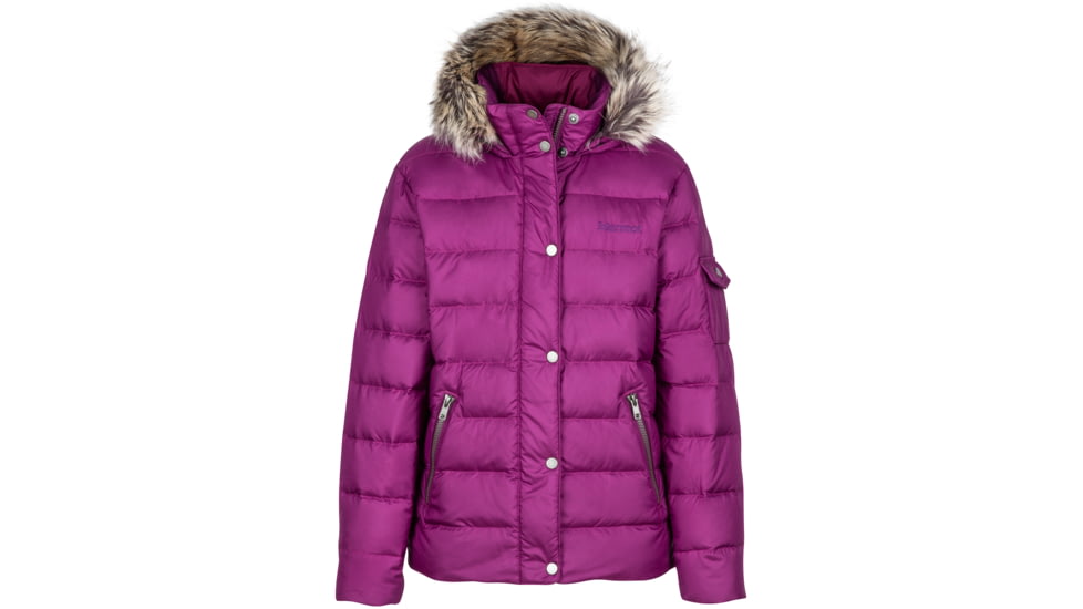 Marmot Hailey Jacket - Girl's-Deep Plum-Medium