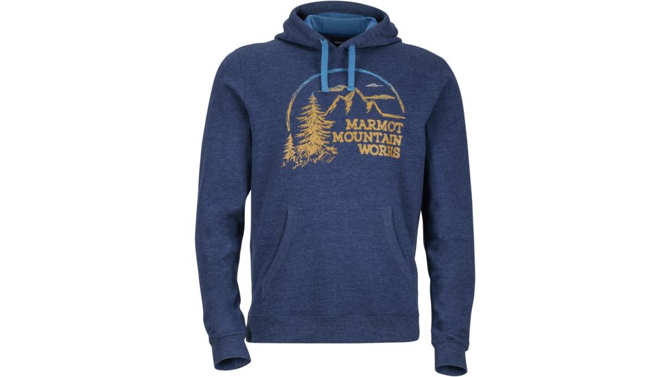 Marmot Halation Hoody-Vintage Navy Heather-Small