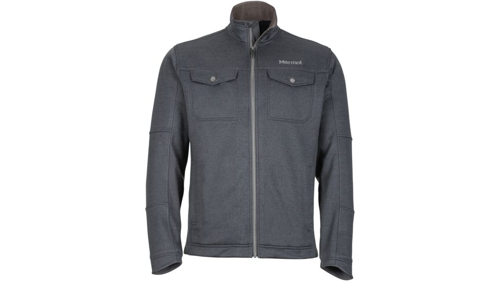 Marmot Hawkins Jacket - Men's-Dark Charcoal Heather-Small