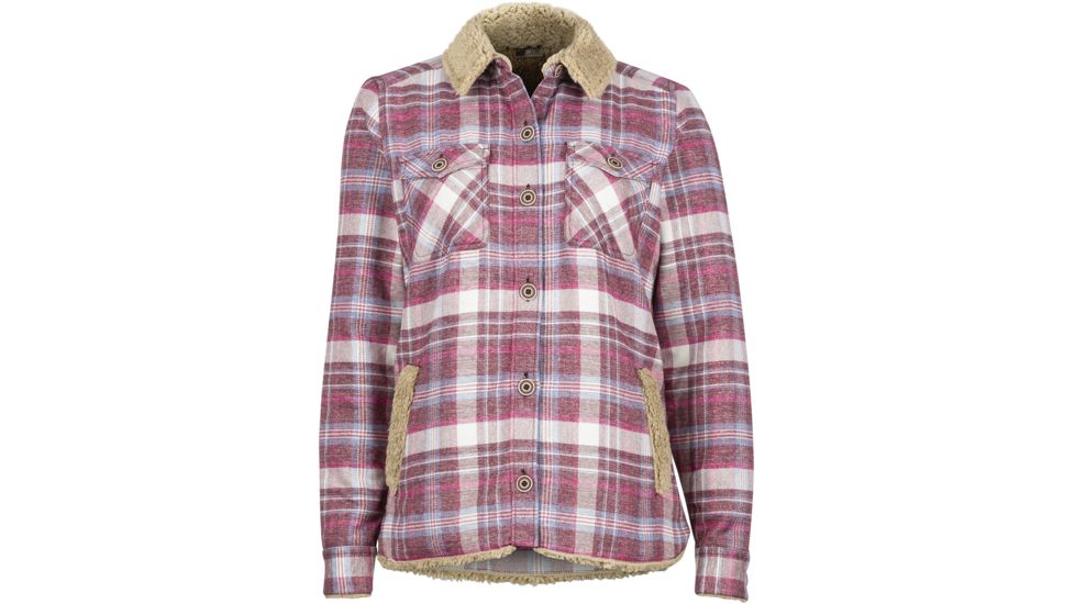 Marmot Hayden Reversible Long Sleeve Shirt - Women's-Port/Dark Khaki-Medium