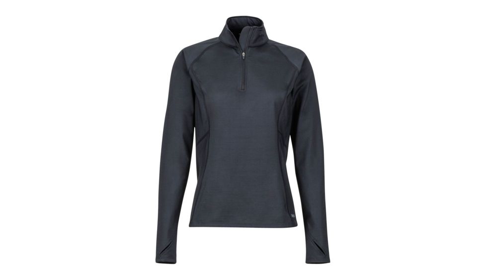 Marmot Heavyweight Nicole 1/2 Zip - Womens, Black, Small, 13200-001-S