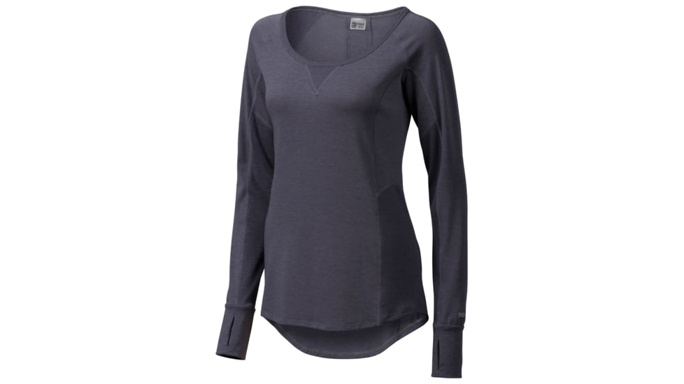 Marmot Helen Long Sleeve Shirt - Women's-Steel Onyx-Large