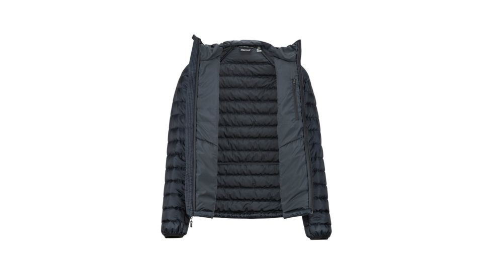 Marmot Highlander Down Hoody - Men's, Black, Small, 79400-001-S