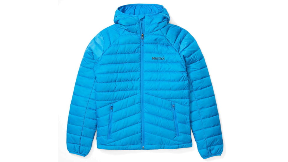 Marmot Highlander Down Hoody - Mens, Clear Blue, Medium, 79400-3695-M