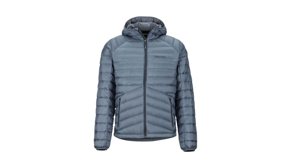 Marmot Highlander Down Hoody - Mens, Steel Onyx, Large, 79400-1515-L