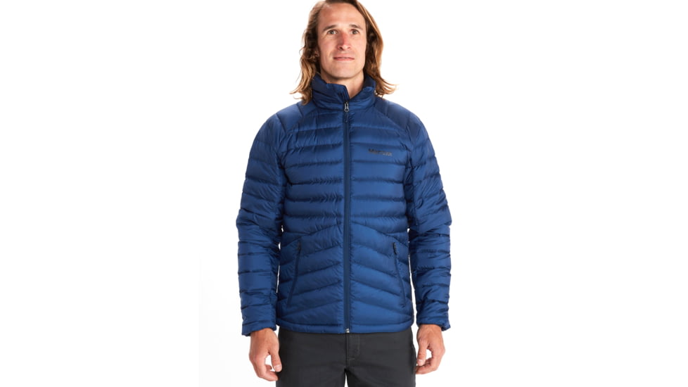 Marmot Highlander Down Jacket - Men's, Arctic Navy, Large, 79410-2975-L