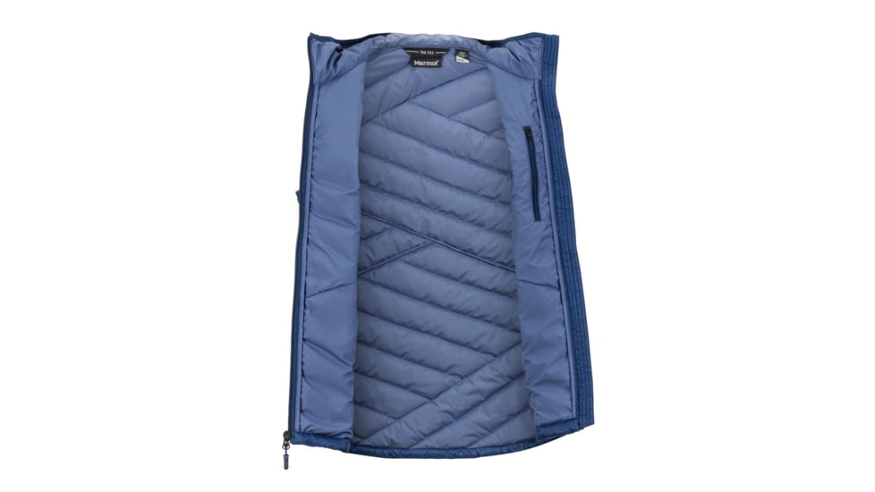 Marmot Highlander Hoody Vest - Womens, Arctic Navy, Small, 79380-2975-S