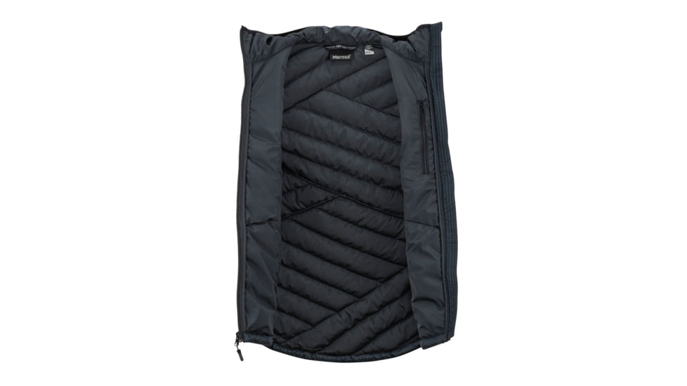 Marmot Highlander Hoody Vest - Womens, Black, Large, 79380-001-L