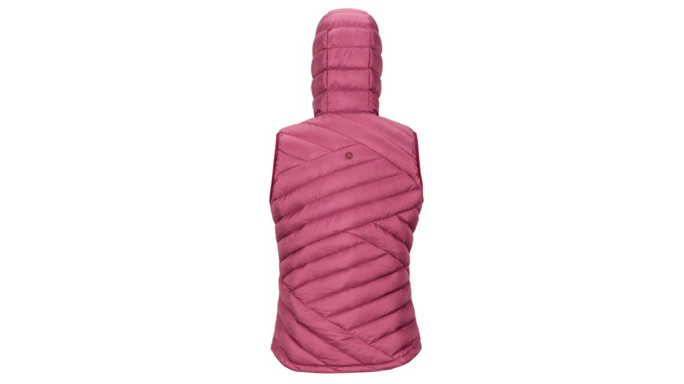Marmot Highlander Hoody Vest - Womens, Dry Rose, Medium, 79380-7306-M