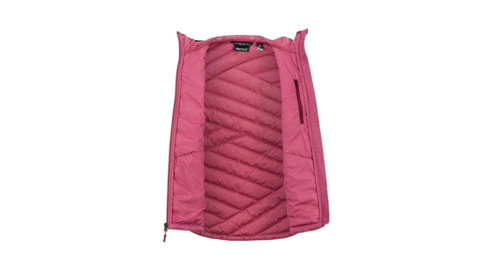 Marmot Highlander Hoody Vest - Womens, Dry Rose, Medium, 79380-7306-M