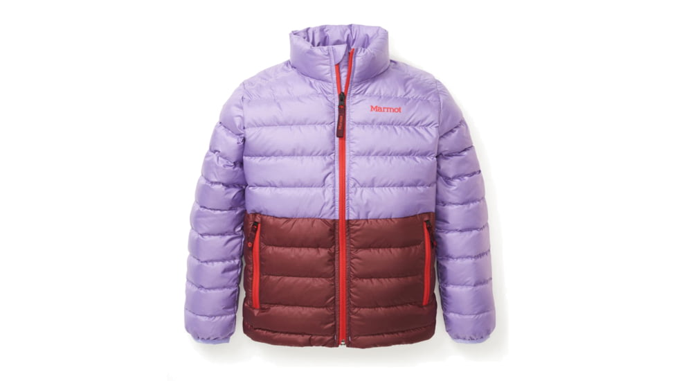 Marmot Highlander Jacket - Kids, Paisley Purple/Port Royal, Small, M13244-20704-S