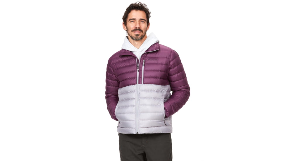 Marmot Highlander Jacket - Men's, Purple Fig/Sleet, Small, M13177-22461-S