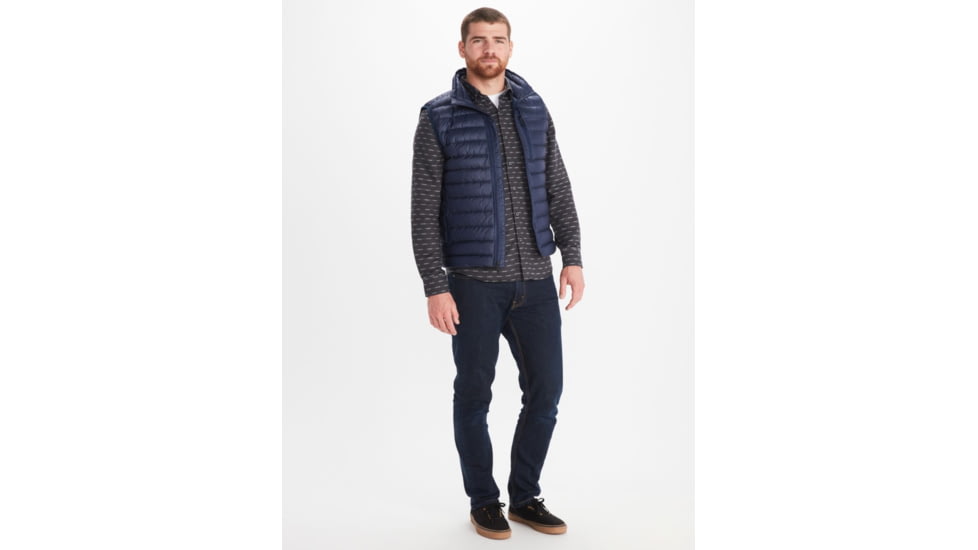 Marmot Highlander Vest - Mens, Arctic Navy, Medium, M13178-2975-M