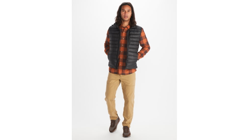 Marmot Highlander Vest - Men's, Black, Extra Large, 195115273934