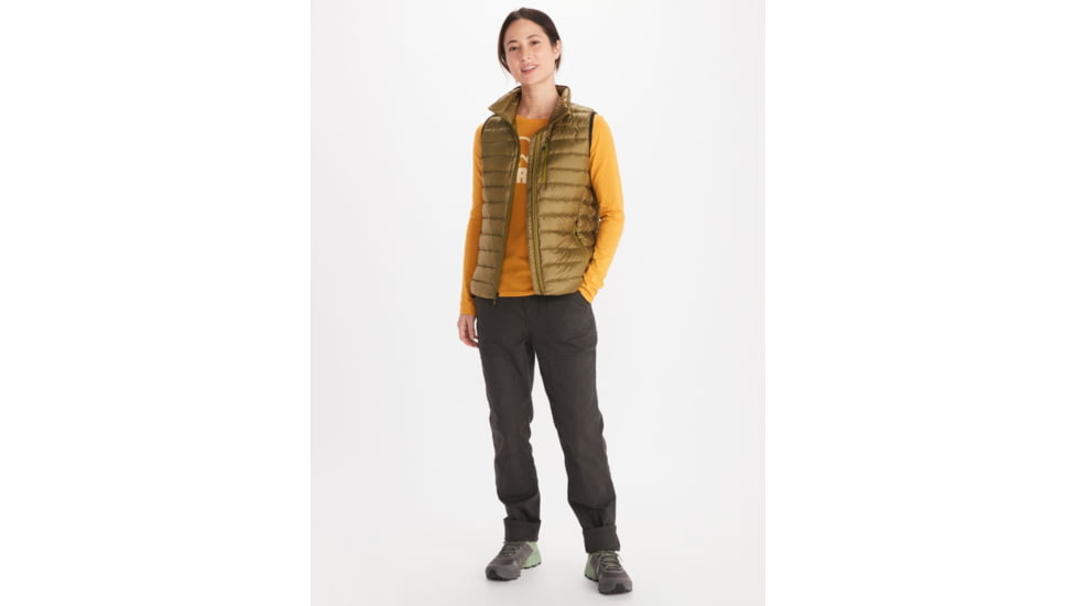 Marmot Highlander Vest - Womens, Military Green, Small, M13181-4050-S