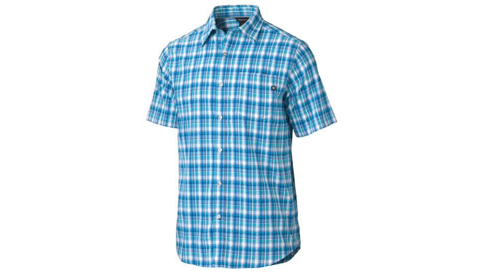 Marmot Highpass Plaid Shirt - Men's-Alpenglow-Small