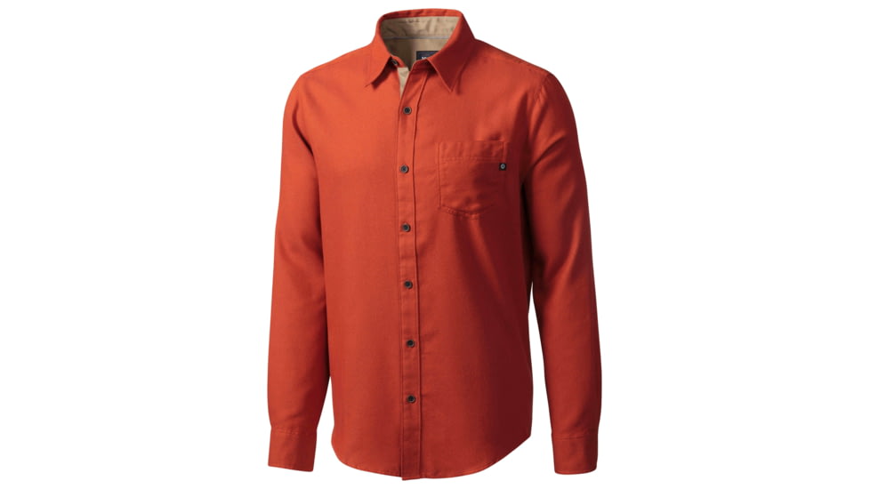 Marmot Hobson Flannel Long Sleeve - Men's-Red Ochre-Large