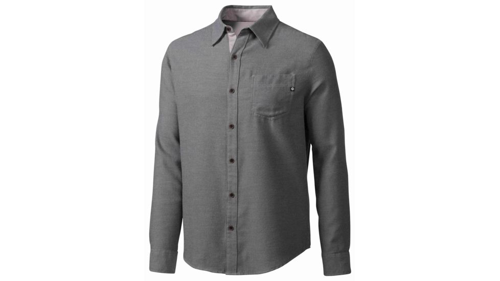 Marmot Hobson Flannel Long Sleeve - Men's-Slate Grey Heather-Medium