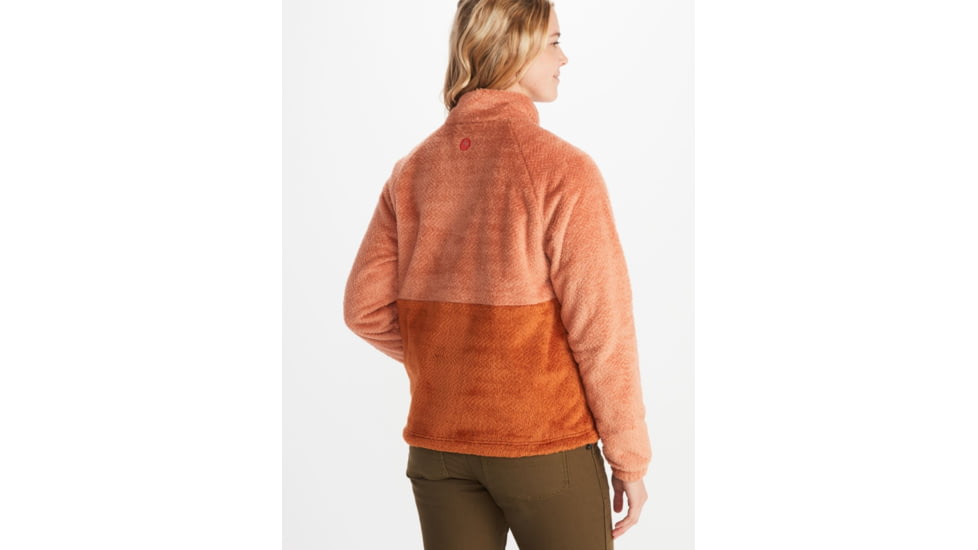 Marmot Homestead Fleece 1/2 Zip - Womens, Rose Gold/Copper, Large, M13227-20746-L