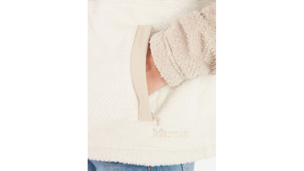 Marmot Homestead Fleece 1/2 Zip - Womens, Sandbar/Papyrus, Medium, M13227-20710-M